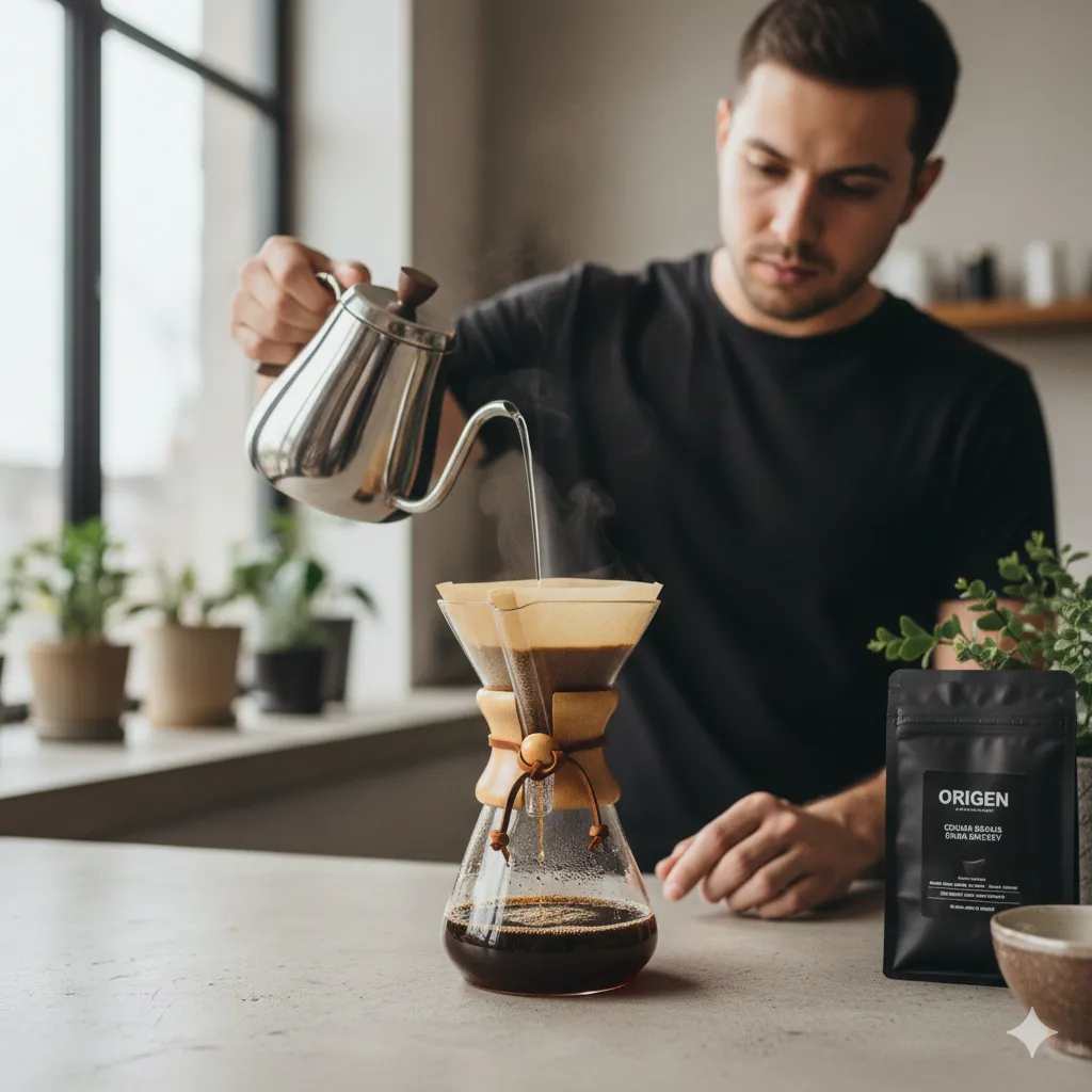 Chemex: pureza y dulzor natural