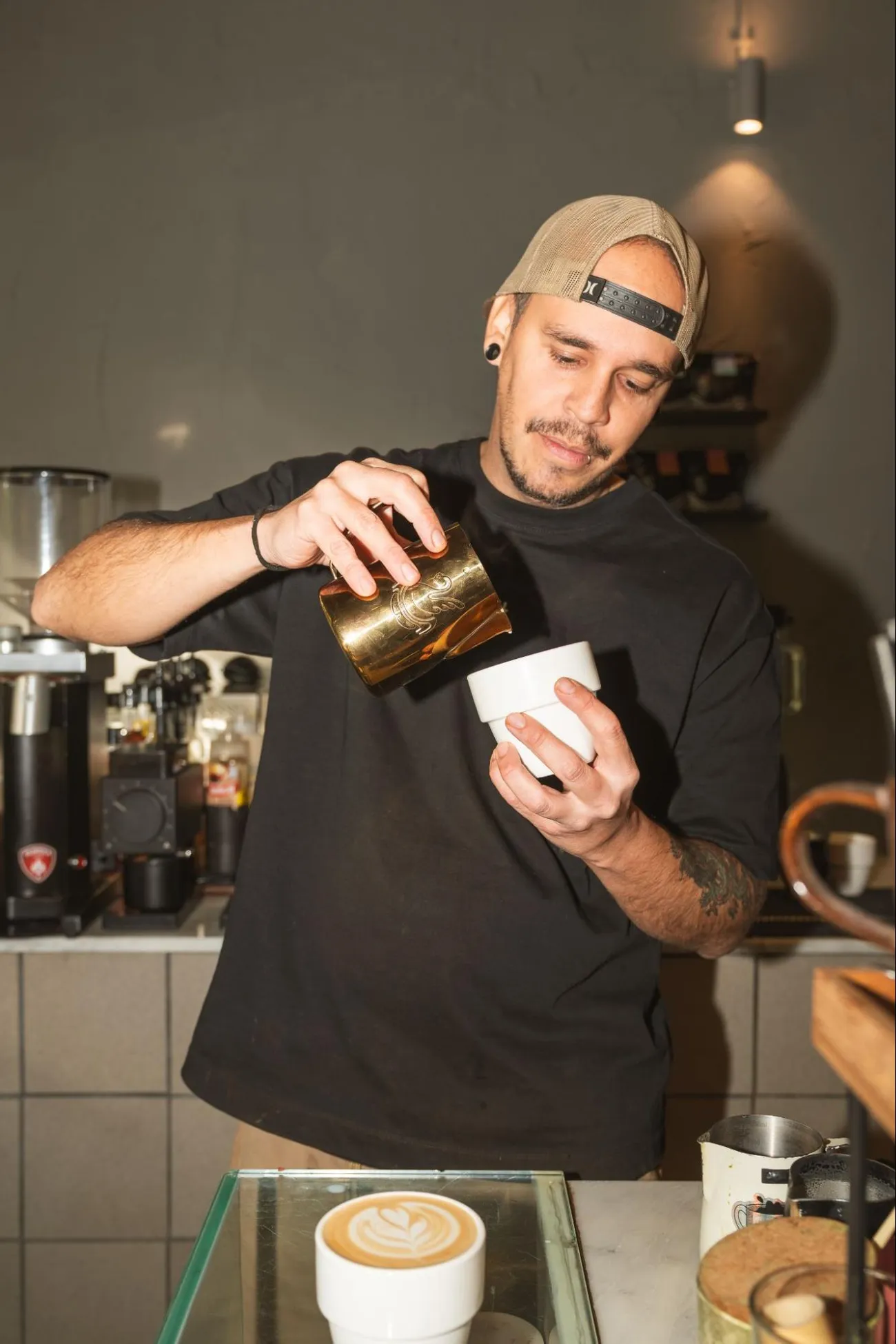 Cuerpo - Es la sensación del café en la boca, su peso y textura.