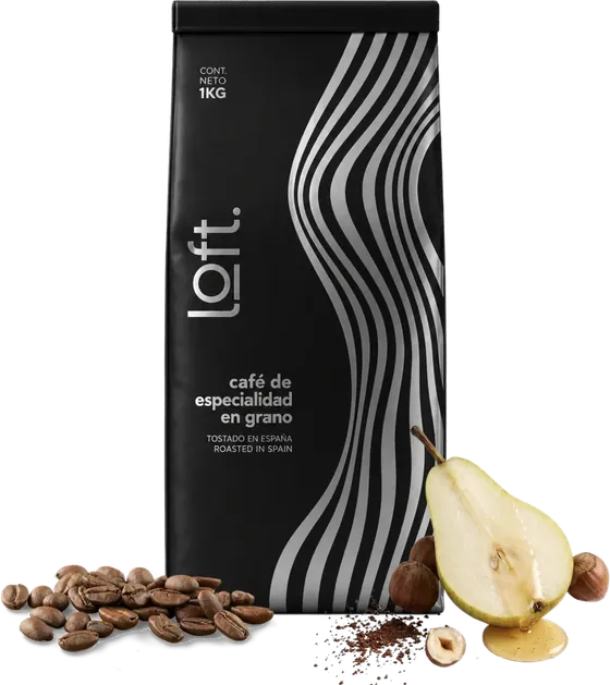 Bolsa de 1 kg de café de especialidad Loft Brasil en grano