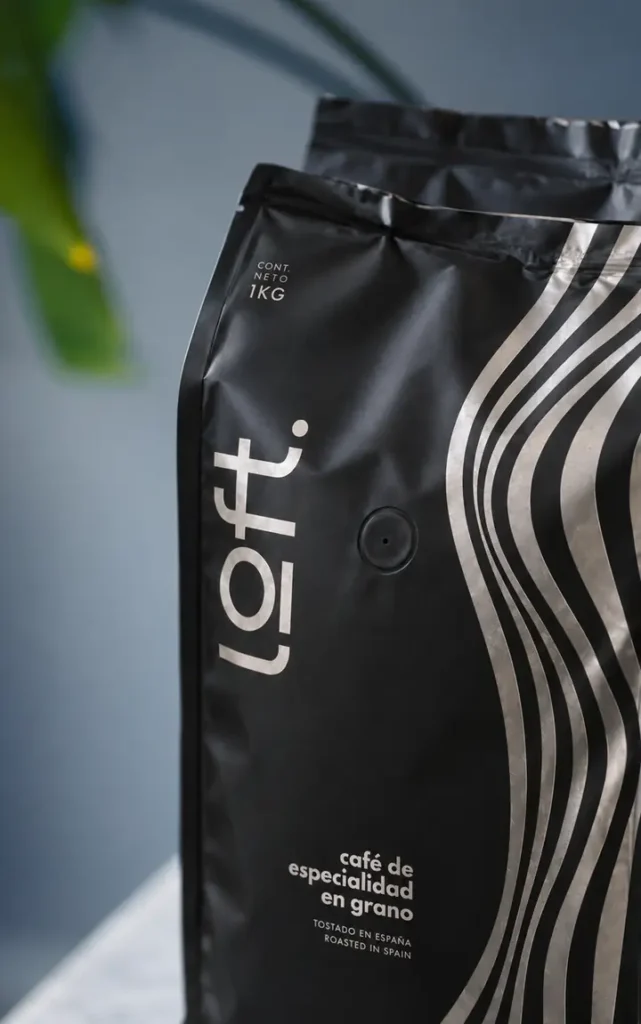 Bolsa de 1 kg de café de especialidad Loft en grano